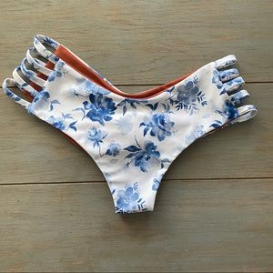 NWOT Rewired Swim Malibu Reversible Bikini Bottoms